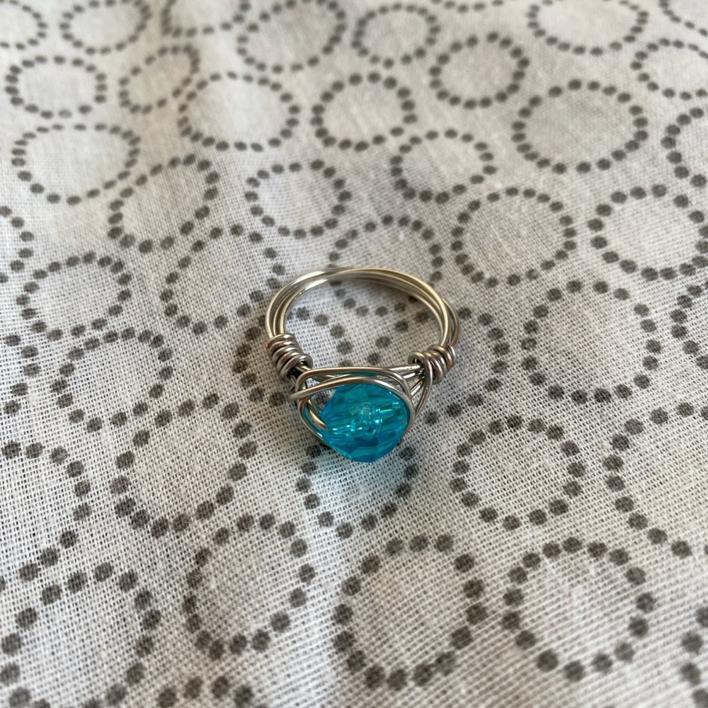 Silver Wire Wrapped Ring